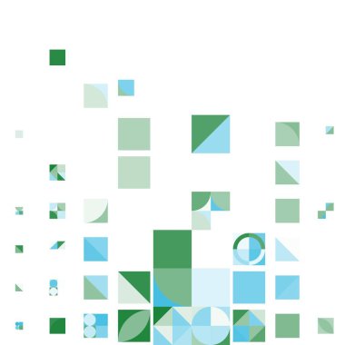 Asgari mozaik geometrik soyut arkaplan deseni