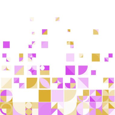 Asgari mozaik geometrik soyut arkaplan deseni