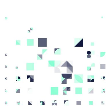 Asgari mozaik geometrik soyut arkaplan deseni