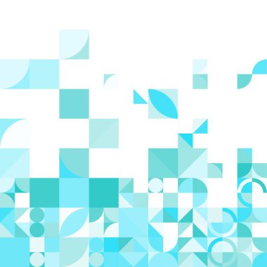 Asgari mozaik geometrik soyut arkaplan deseni