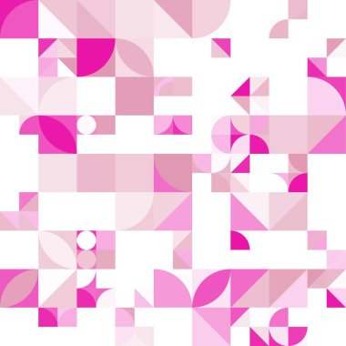 Asgari mozaik geometrik soyut arkaplan deseni