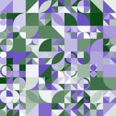 Asgari mozaik geometrik soyut arkaplan deseni