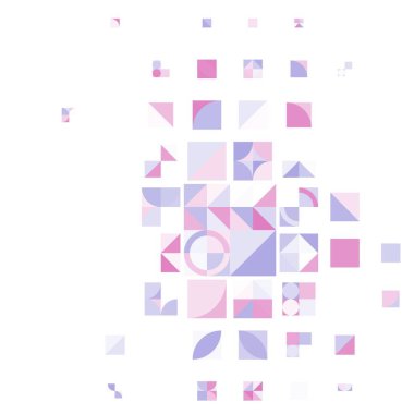 Asgari mozaik geometrik soyut arkaplan deseni