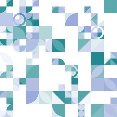 Asgari mozaik geometrik soyut arkaplan deseni