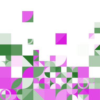 Asgari mozaik geometrik soyut arkaplan deseni