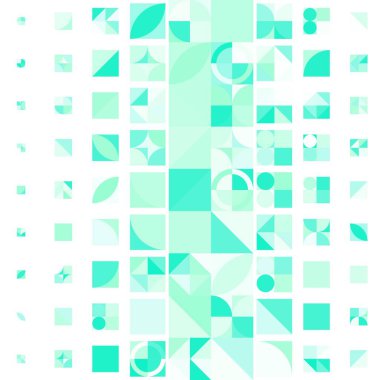 Asgari mozaik geometrik soyut arkaplan deseni