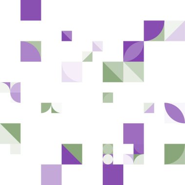 Asgari mozaik geometrik soyut arkaplan deseni