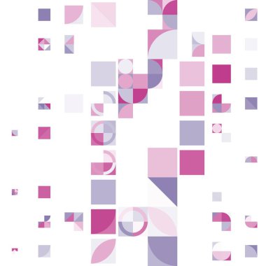 Asgari mozaik geometrik soyut arkaplan deseni