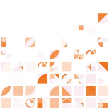 Asgari mozaik geometrik soyut arkaplan deseni