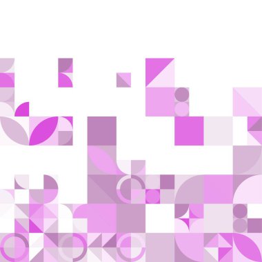 Asgari mozaik geometrik soyut arkaplan deseni