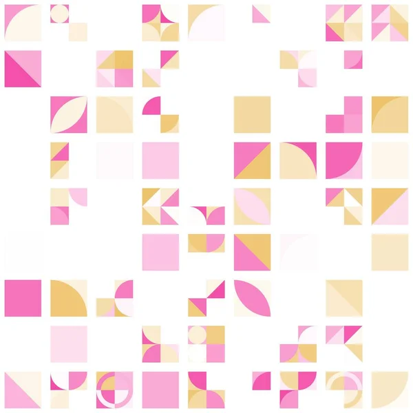 Minimalt Mosaik Geometriskt Abstrakt Bakgrund Mönster — Stockfoto