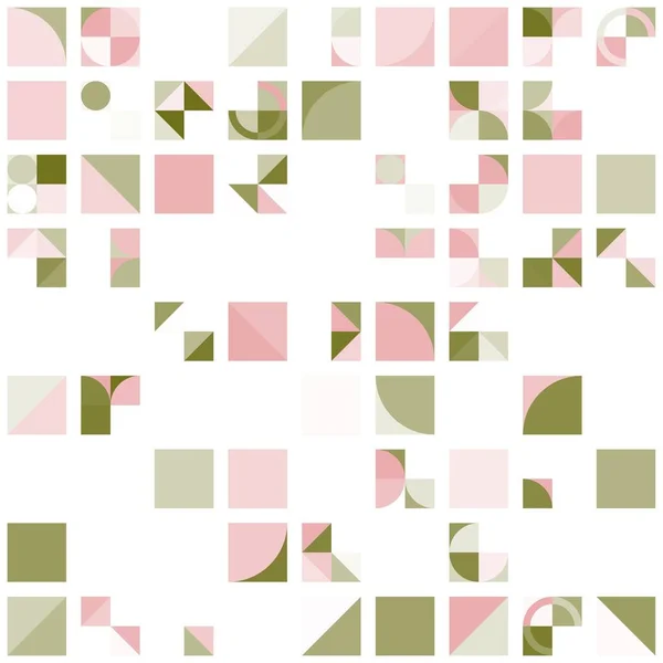 Minimalny Geometryczny Abstrakcyjny Wzór Tła Mozaiki — Zdjęcie stockowe