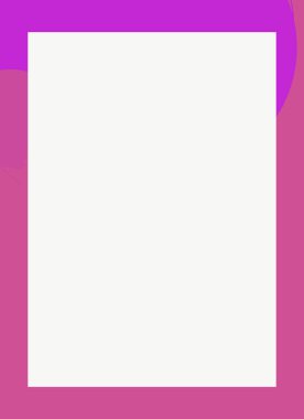 Dekoratif desen tasarımlı renkli, soyut el ilanı kapağı çerçevesi