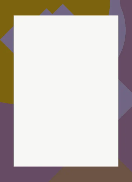 カラフルな現代抽象的なフライヤーカバーフレーム装飾的なテクスチャデザイン — ストック写真