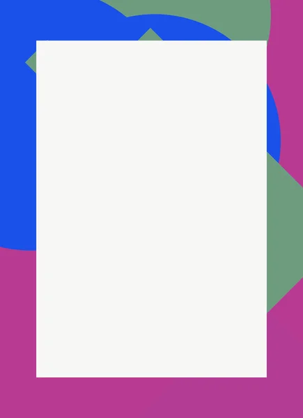 Красочный Современный Абстрактный Каркас Обложки Флаера Декоративным Текстурным Дизайном — стоковое фото