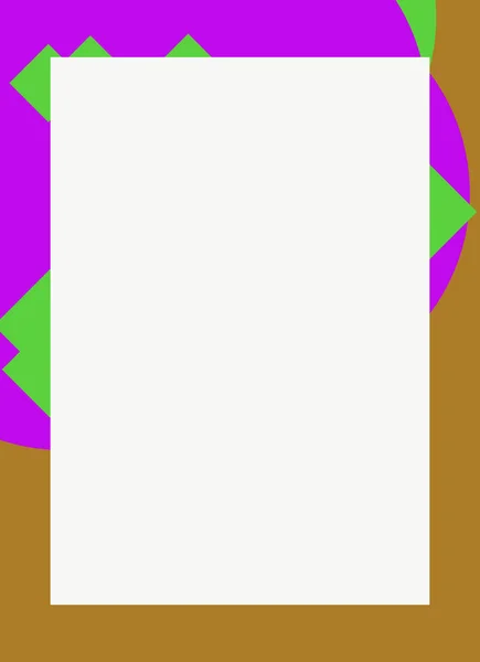 Красочный Современный Абстрактный Каркас Обложки Флаера Декоративным Текстурным Дизайном — стоковое фото