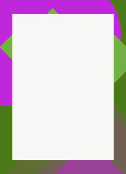 カラフルな現代抽象的なフライヤーカバーフレーム装飾的なテクスチャデザイン — ストック写真