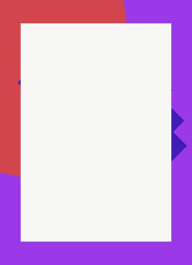 Dekoratif desen tasarımlı renkli, soyut el ilanı kapağı çerçevesi