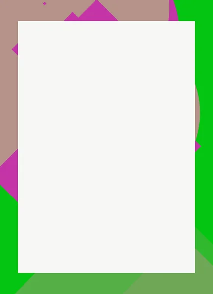 カラフルな現代抽象的なフライヤーカバーフレーム装飾的なテクスチャデザイン — ストック写真