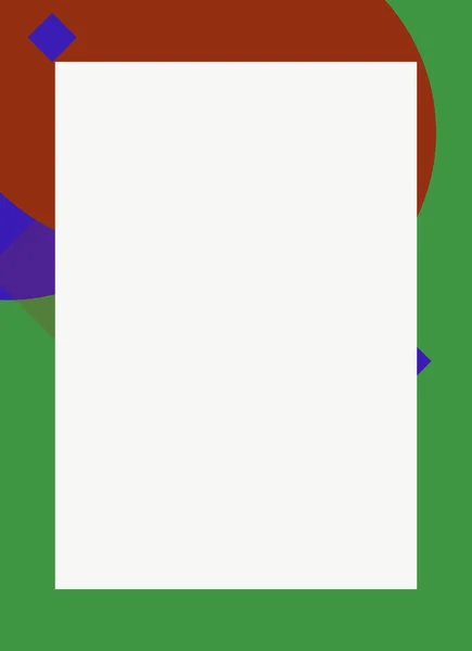 カラフルな現代抽象的なフライヤーカバーフレーム装飾的なテクスチャデザイン — ストック写真