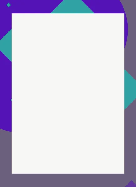 カラフルな現代抽象的なフライヤーカバーフレーム装飾的なテクスチャデザイン — ストック写真