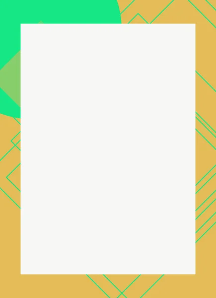 カラフルな現代抽象的なフライヤーカバーフレーム装飾的なテクスチャデザイン — ストック写真