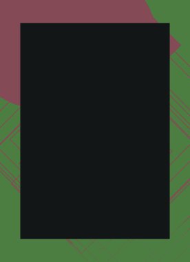 Renkli modern soyut el ilanı veya dekoratif desen kapağı tasarımlı broşür çerçevesi