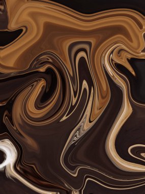 Psikedelik Renkli Soyut Modern El Boyalı Arkaplan Girdap Tasarımı