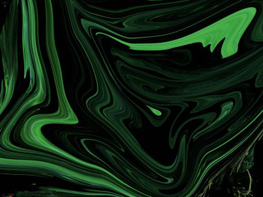 Renkli Soyut Modern El Boyalı Sıvı Arkaplan Girdap Deseni Tasarımı