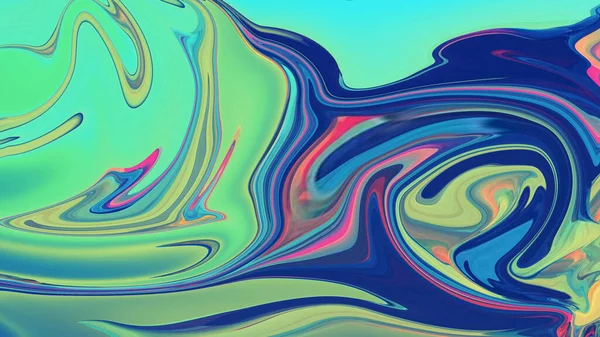 Kolorowe Abstrakcyjne Oil Paint Nowoczesne Ręcznie Malowane Płynne Tło Wiruje — Zdjęcie stockowe