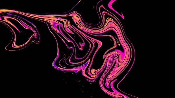 Bunte Abstrakte Ölfarbe Moderne Hand Gemalt Flüssigen Hintergrund Verwirbelt Muster — Stockfoto