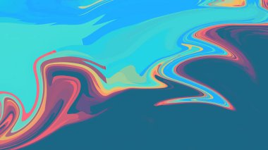 Karışık sıvı boyalarla el boyası suluboya. Soyut akrilik resim. Modern sanat. Marked luquid mermer soyut arkaplan.