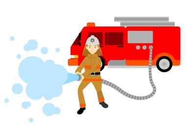 İtfaiyecilerin ve itfaiyecilerin resimleri.