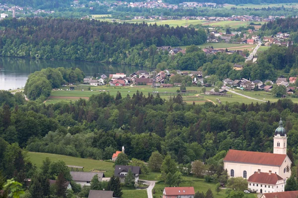 Europees dorp. — Stockfoto