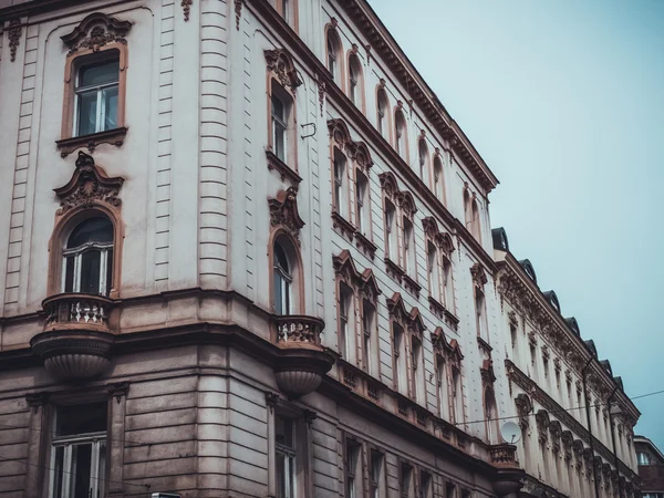 Bellissimi Appartamenti Stile Vintage Con Vista Basso Angolo — Foto Stock