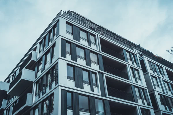 Vista Baixo Ângulo Apartamentos Luxo Berlim — Fotografia de Stock