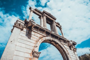 Arch Hadrian, Atina, Yunanistan, antik kalıntıları