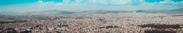 High resolution wide panorama of Athens, Greece