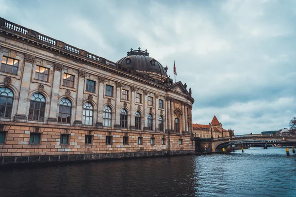 Bode Museum on Museum Island on Overcast Day — Stock Photo, Image
