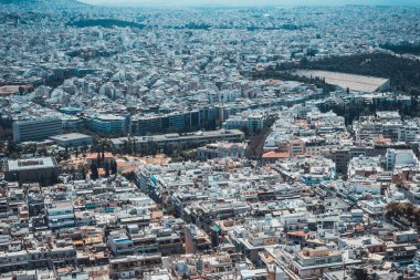 Yunanistan görünümünü kuşlar göz