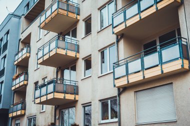 Çağdaş ve lüks apartman kompleksi