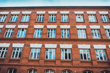 Daire lofts üzerinde düşük açılı görünüş