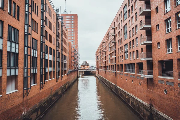 Río en Hamburgo — Foto de Stock