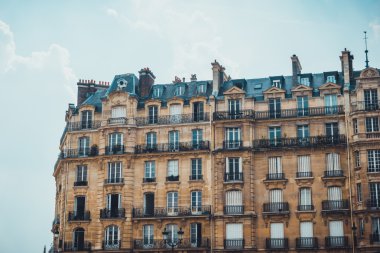 Klasik bir tarzı mimarisinin eski daireler