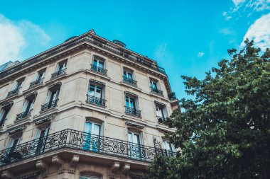 Düşük açılı görünümü görkemli daire konut