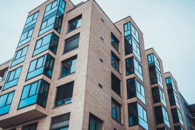 Daire büyük multi paned windows ile karmaşık