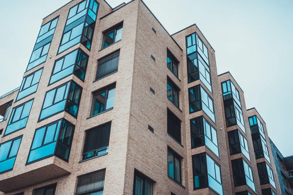 Daire büyük multi paned windows ile karmaşık