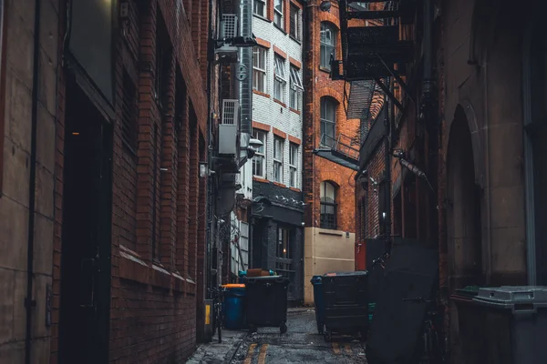 Old street, w samym sercu Manchesteru — Zdjęcie stockowe