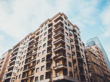 tipik İtalyan apartmanlar