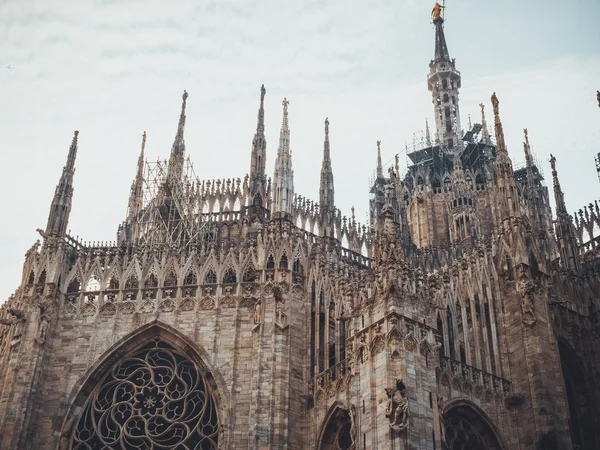 Hermosa cúpula milan — Foto de Stock